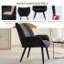 Fauteuil d'appoint, canapé simple à accoudoirs rembourrés-142844409
