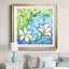 Garden Fantasy II - peinture encadrée-1601591808-1601591815