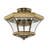 Mcquaig Glass Semi Flush Mount-22508813
