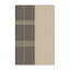 Tapis beige moelleux et moelleux à motif géométrique minimaliste Eilerman-486649512