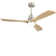 Nicola 52'' 3 - Blade Modern Ceiling Fan with Remote Control and Light Kit