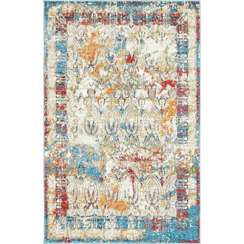Murawski Oriental Indoor Rug, Rectangle 4' x 6'