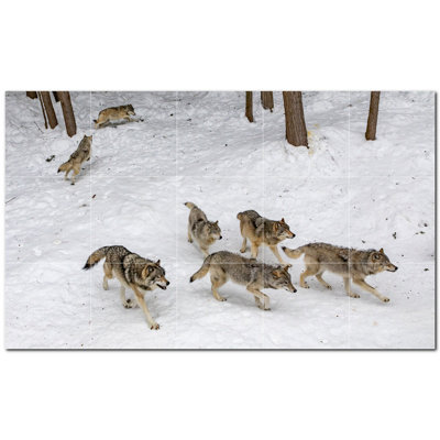 8'' x 8'' Satin Ceramic Decorative Mural