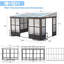 Patios modernes en aluminium