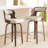 Swivel Faux Leather Counter & Bar Stools-248254645