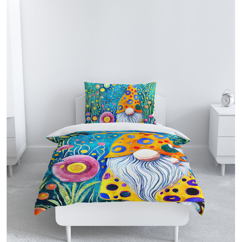 Modern & Contemporary Duvet Cover, Twin Duvet Cover + 1 Queen Sham