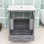 Meuble-lavabo multifonctionnel avec lavabo et tiroir de rangement-1561827261