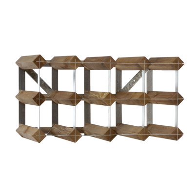 Tammy Solid Wood Wine Bottle Rack