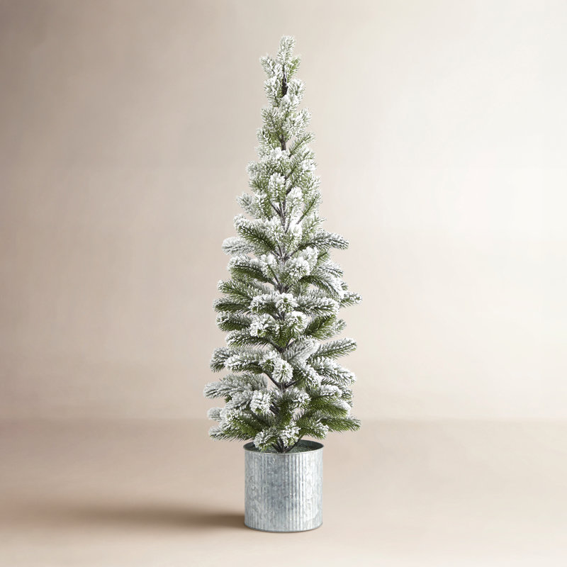 Sapin de Noël artificiel floqué 3 '