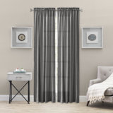 Paulisha Polyester Semi Sheer Single Panel