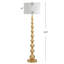 Lampe sur pied 62,5 po Wacker