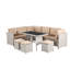 Esteven 9 Seater Rattan Corner Sofa Set-526906181-526906182