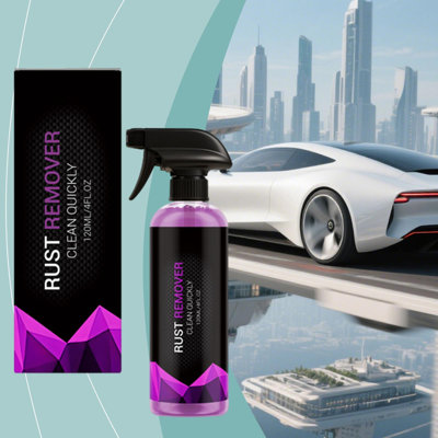 Pla stic rust removal spray 120ml Rust Remover Spray For Cars Home And Hardware Gentle And Multi-purpose Metal Rust