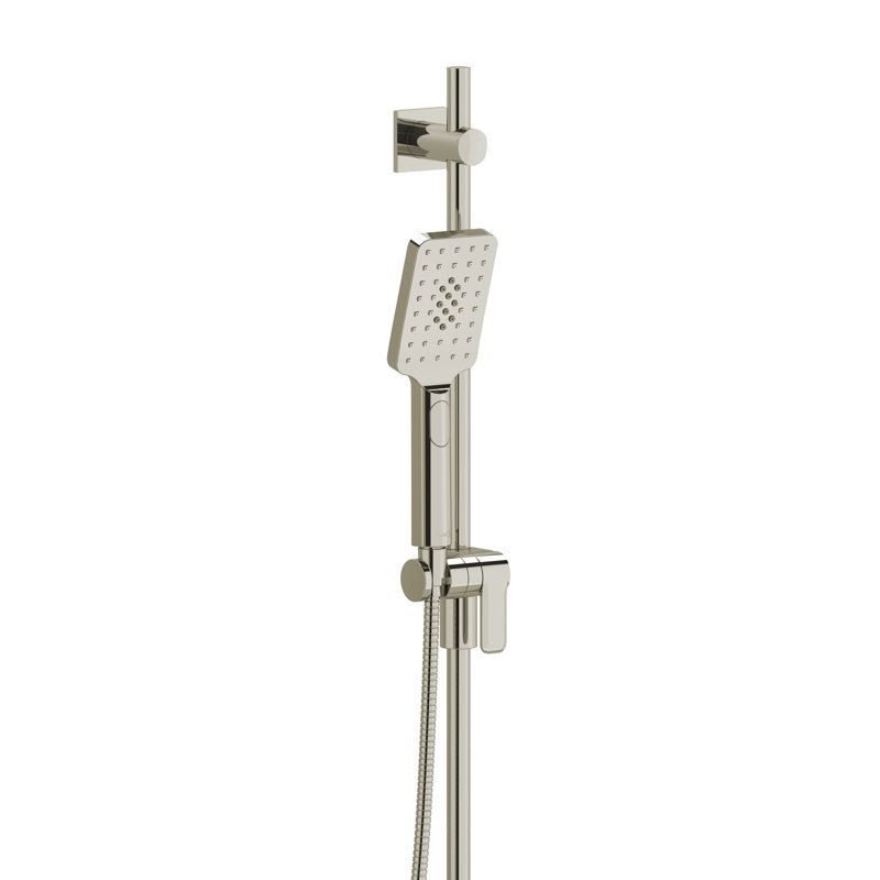 Handshower Set with 36" Slide Bar and 2-Function Handshower, Chrome, 2.0 GPM