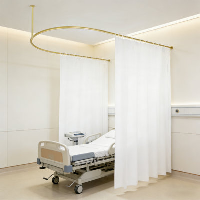 Beauty Salon Partition Curtain With Curtains