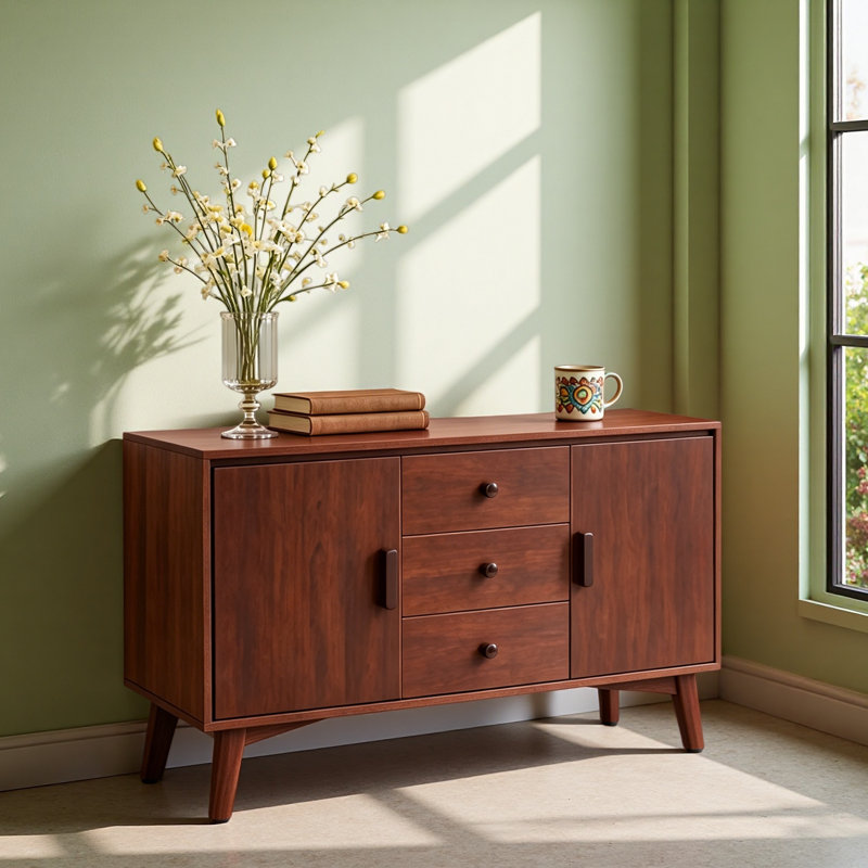 Buffet 47,3 po Mid Century Modern Buffet