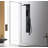 59 In. 2-Jet Multifunction Shower System in Stainless Steel with Ajustable Shower Head.