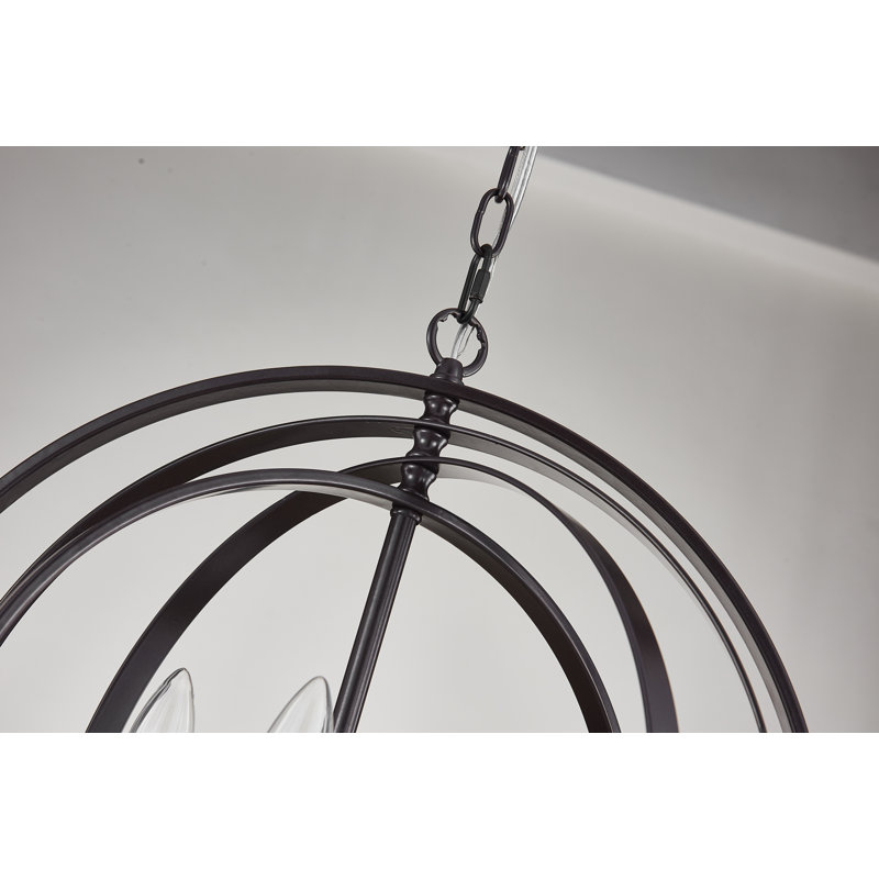 Luminaire suspendu sphère 4 lumières