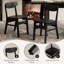 6 chaises en bois massif Anne pour la salle à manger de cuisine-1659021607