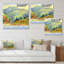 «Autumn Lake», peinture sur toile-2567078-2567085