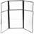 2Pcs Transparent Menu Cover PVC Binder Cover Durable Looseleaf Menu Holder