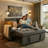 53" 3-in-1 Convertible Sleeper Sofa with Pull-out Bed, Modern Velvet Loveseat Couch with Adjustable Backrest & Side Pockets, for Living Room Apartment-1801004523
