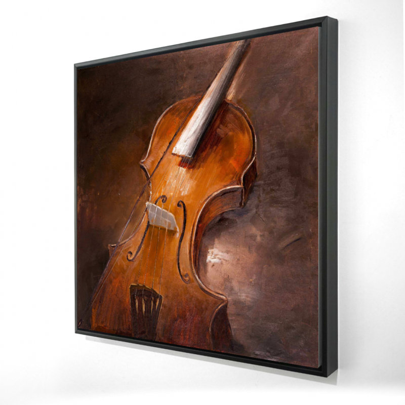 Alto - Toile encadrée musicale contemporaine pour la décoration intérieure