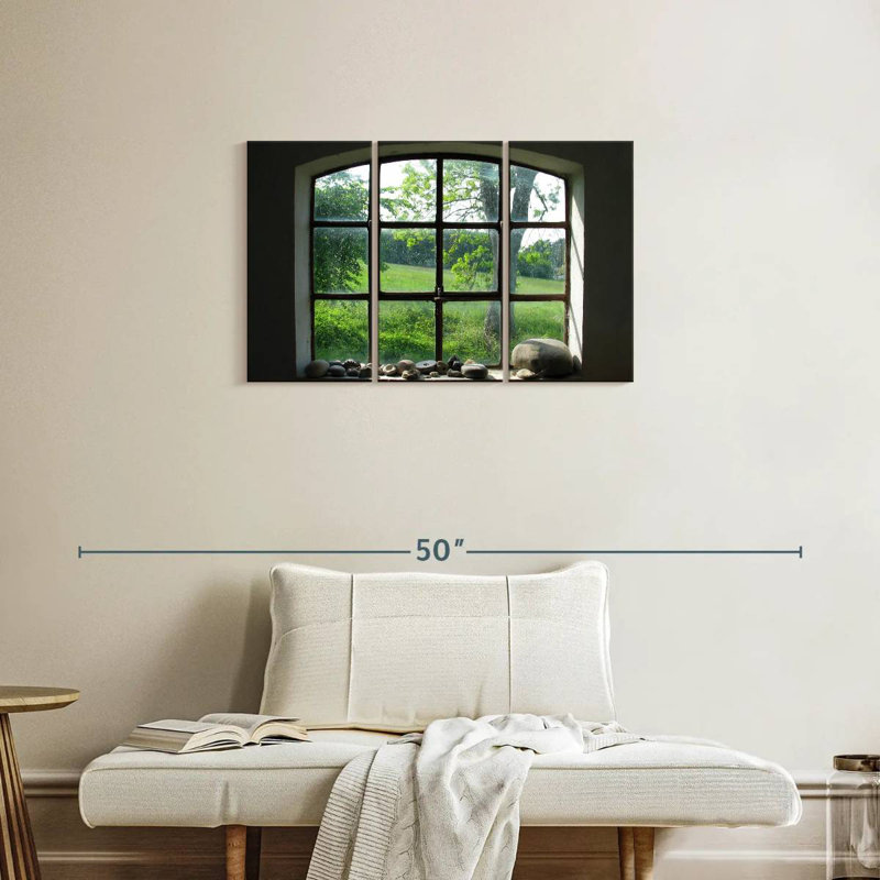 Lilie Old Stable Window, 20" H x 33" W