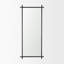 Rusin Is A Rectangular Mirror With A Textured Metal Cross Frame In A Brushed Gold Finish.-840268621