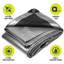 Bâche en polyéthylène robuste de 8 mil, imperméable, résistante aux rayons UV-100542071-67632975