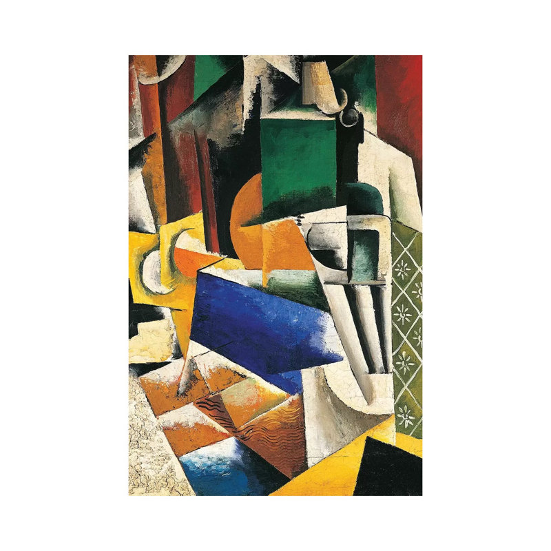 Still Life, 1915-16 by Lyubov Popova - Wrapped Canvas Painting