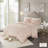Laetitia Tufted Chenille Cotton Medallion Fringe Coverlet Set-404189251-415875807