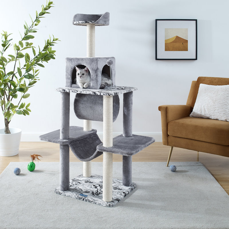 Dazzle 59.45'' H Cat Tree