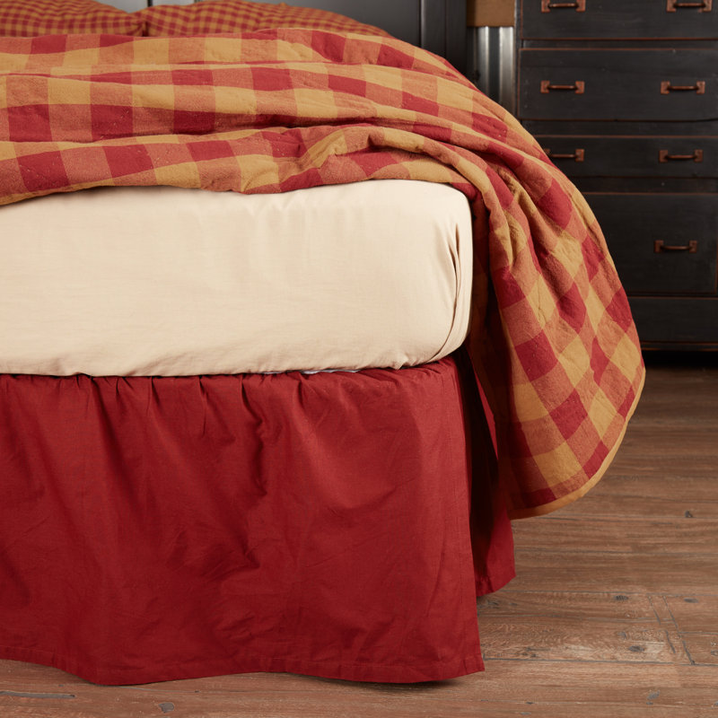 Ninepatch Tailored Bed Skirt, Twin