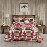 Valcour Animal Print Coverlet Set