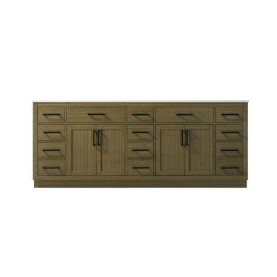 Meuble-lavabo double 84 po Ahner