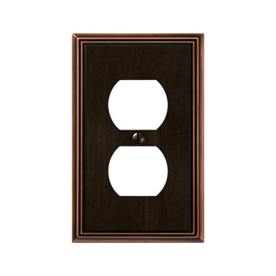 Metro No Subject 1 - Gang Duplex Outlet Jumbo Wall Plate