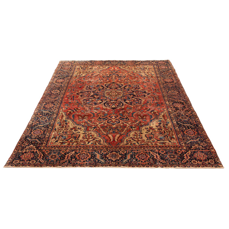 Tapis rouge unique 9 pi 3 po x 12 pi 9 po Sarabi