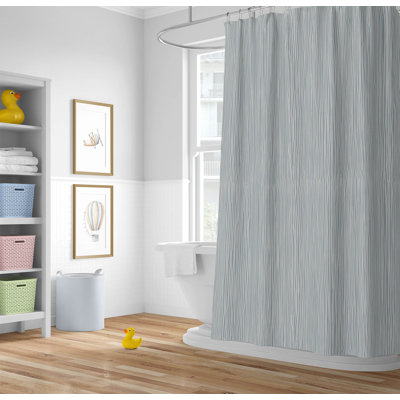 Tartan Block Ultra-Thin Lightweight Shower Curtain