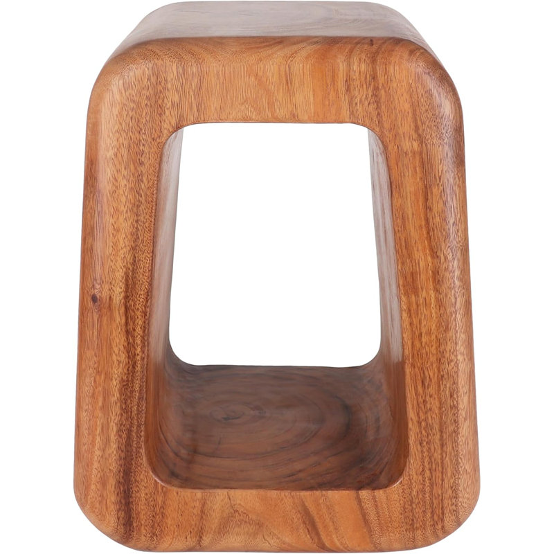 Wooden End Table - Unique Wooden Side Table - Mid Century Side Table - Saur Wood Side Table - Small Accent Table - Mid Century Modern Side Table