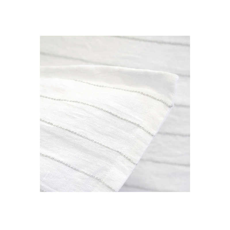Blake Collection Big Pillow (28" X 36"), White/Ocean