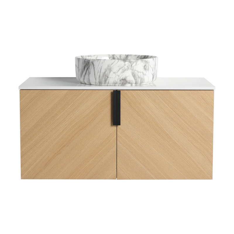 Meuble-lavabo 36 po avec lavabo en céramique