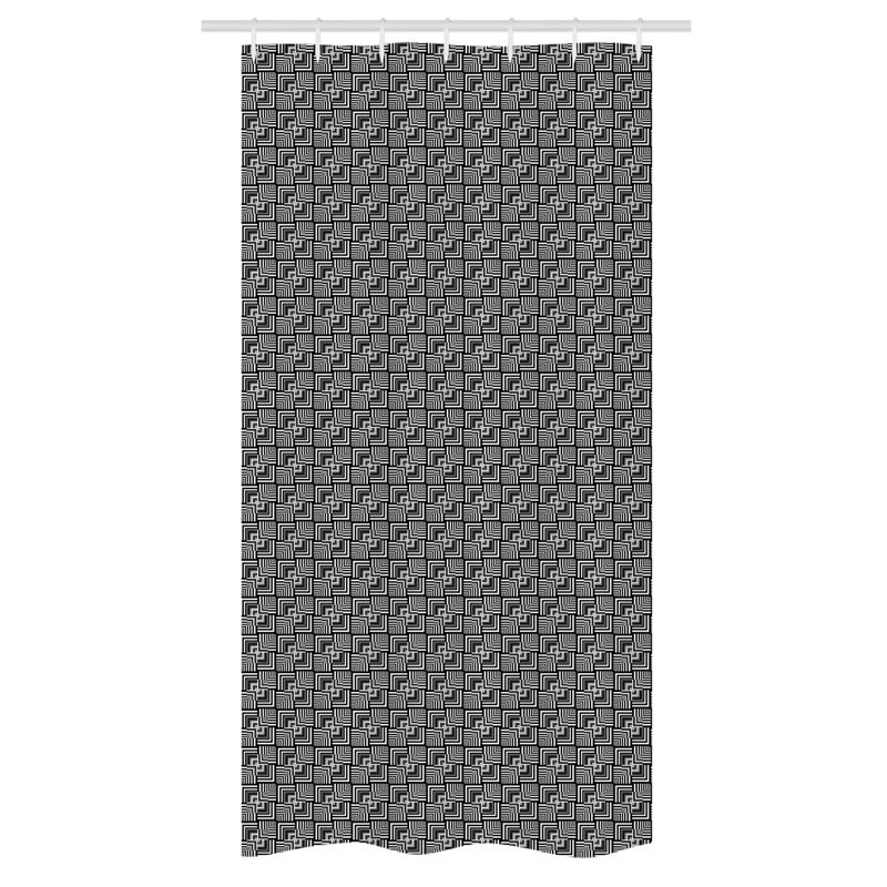 %100 Polyester Semi Sheer Curtain Single Panel, 36" W x 72" L