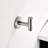 5 Piece Bathroom Towel Rack - Wall Mount, Brushed Nickel Design, Aluminium, Modern Look, Rust, Multifunctional, Easy Installation Guide Mount Style, , Multifunctional For Different Rooms, To Install-1816266433
