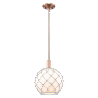 Arcadia - 1 Light 10" Stem Hung Mini Pendant
