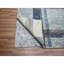 9'x12'1" White Modern Geometric Plaid Design Pure Wool Hand Knotted Rug 40B99B1A20604FA78210BAAEE1BE755B