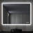 Wall Mounted Bathroom Vanity Mirror with LED Lights, Frameless Modern Bathroom Wall Mirror with Dimmable Lighting and Defogger-1163771449