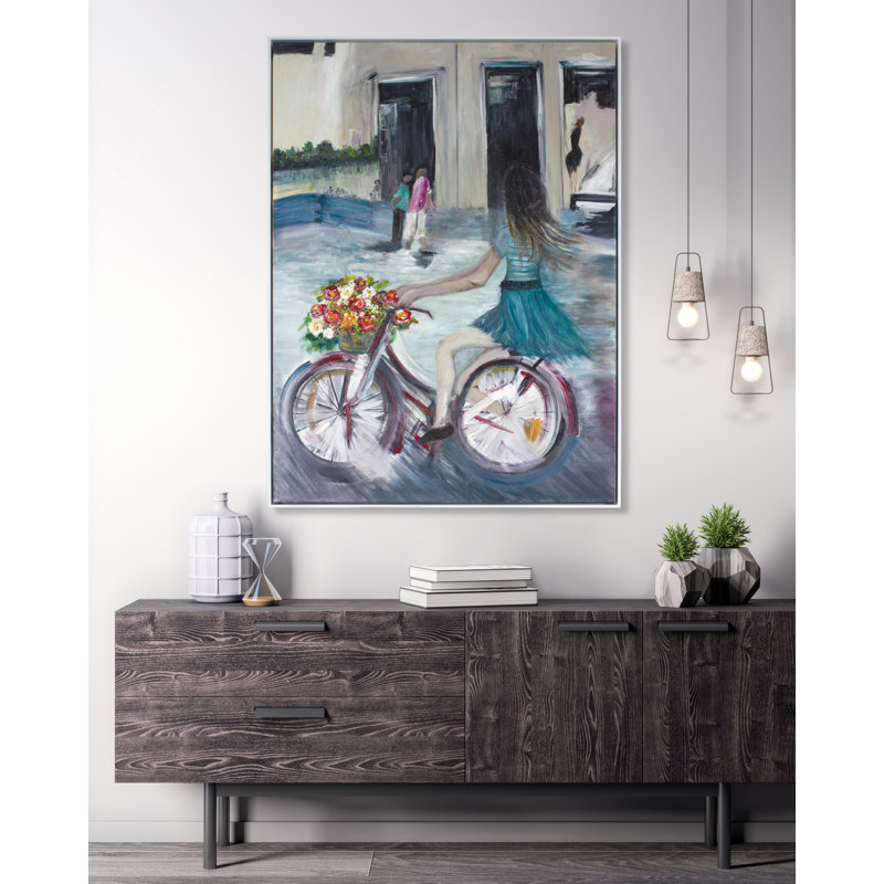 Flower Basket Print by H. Scott