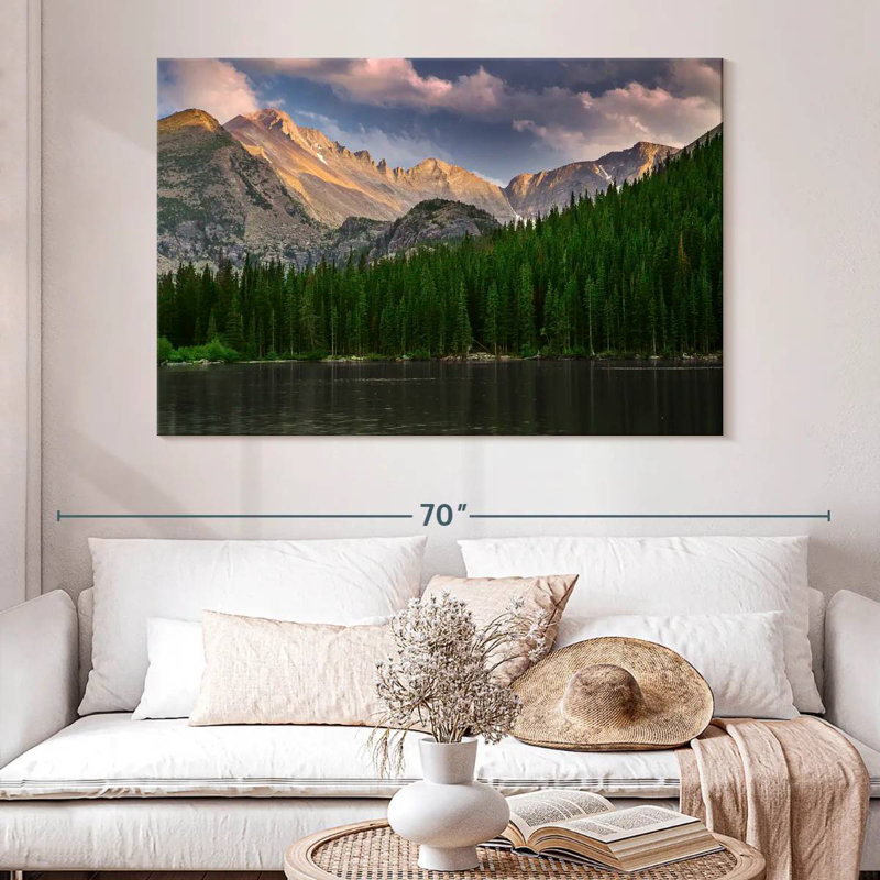 Alvord Bear Lake Rocky Mountain, H 34 po x l 51 po