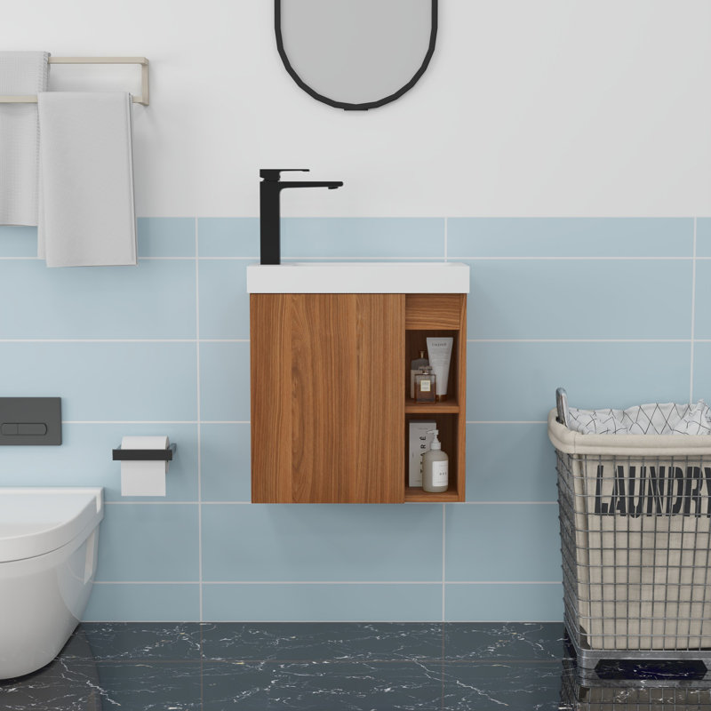 Meuble-lavabo mural 20 po avec lavabo